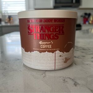 Bath & Body Works Stranger Things Hopper’s Coffee 3-wick Candle